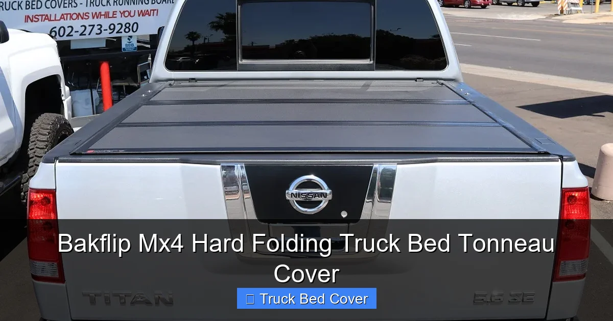 Bakflip Mx4 Hard Folding Truck Bed Tonneau Cover