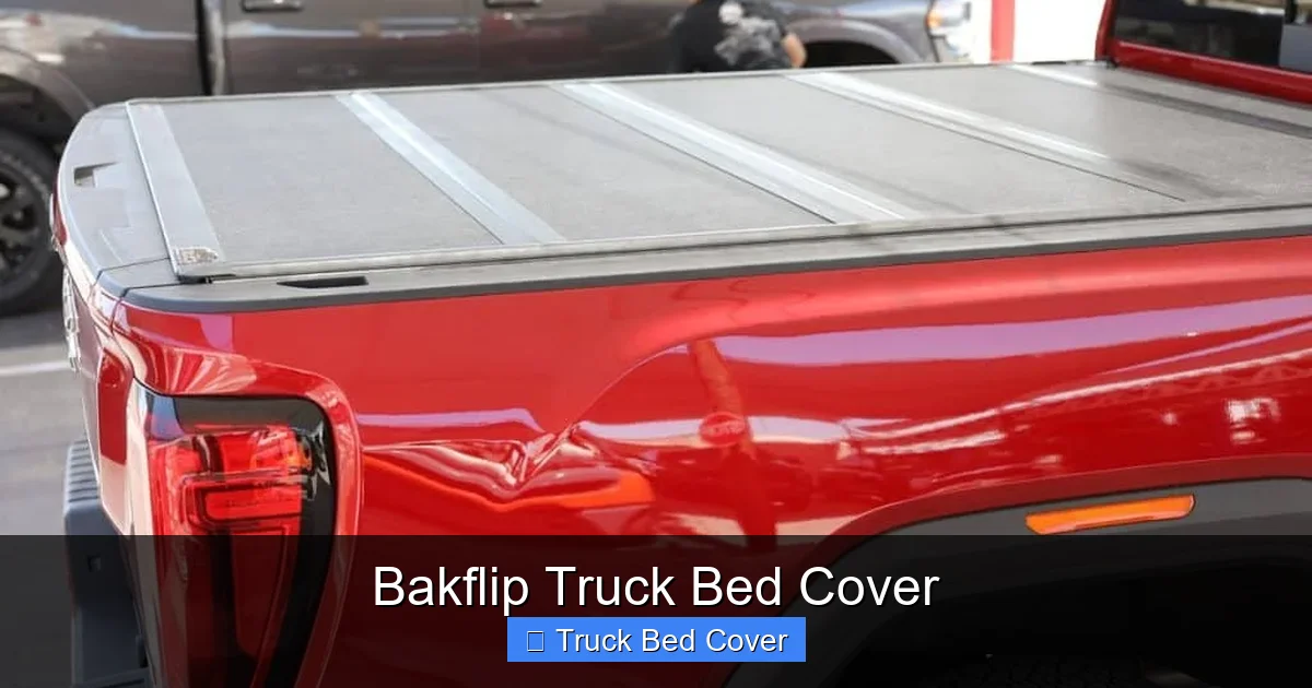 Bakflip Truck Bed Cover