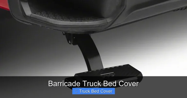 Barricade Truck Bed Cover