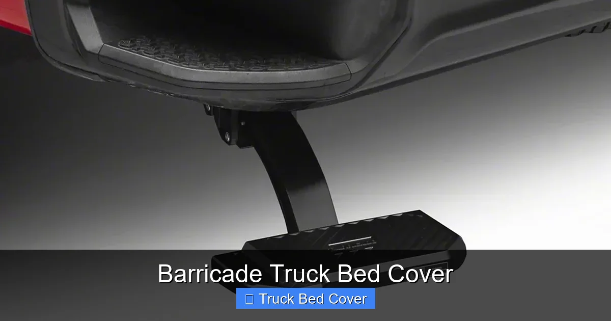 Barricade Truck Bed Cover