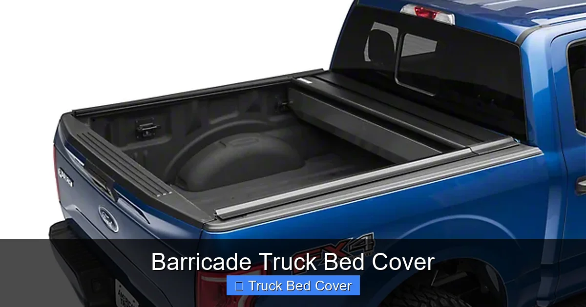 Barricade Truck Bed Cover