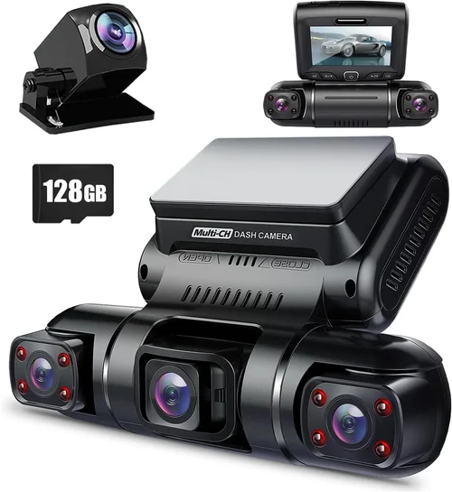 PRUVEEO 360° 4 Channel Dash Ca