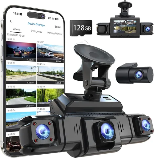 360 View 4 Channel Dash Cam Fr