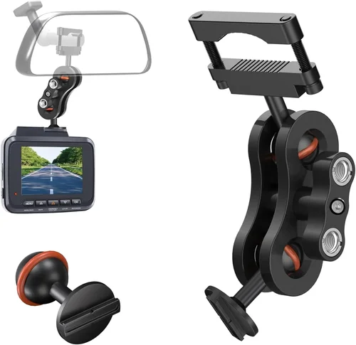 Dash Cam Mount, Aluminum Rearv