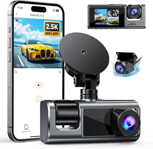 Galphi 3 Channel WiFi Dash Cam