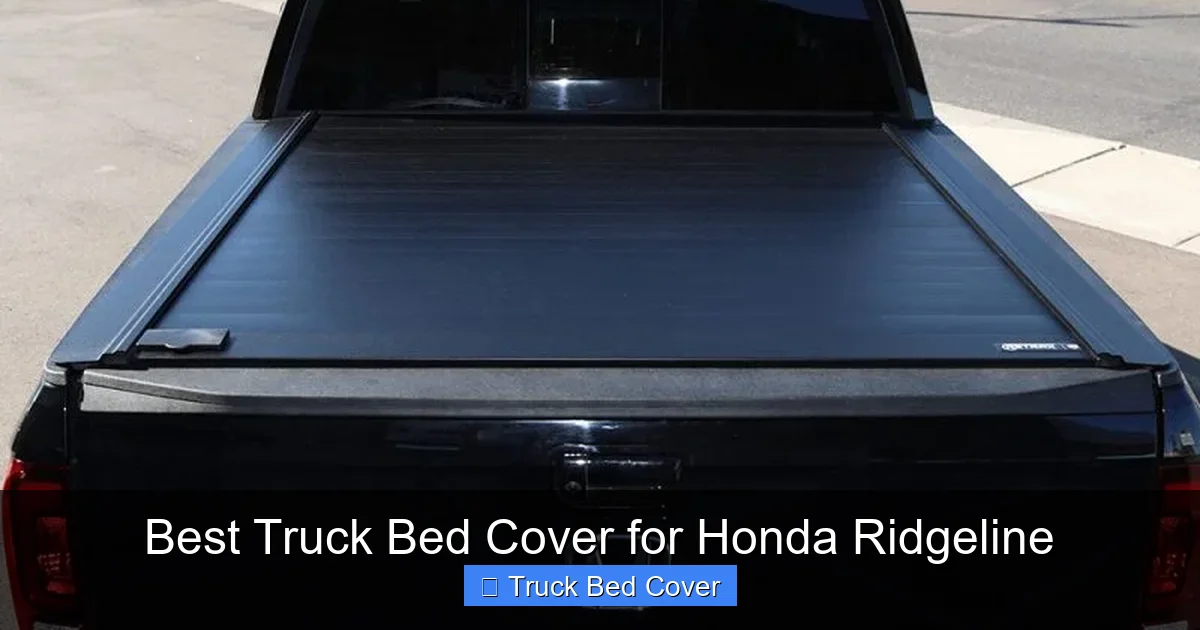 Best Truck Bed Cover for Honda Ridgeline