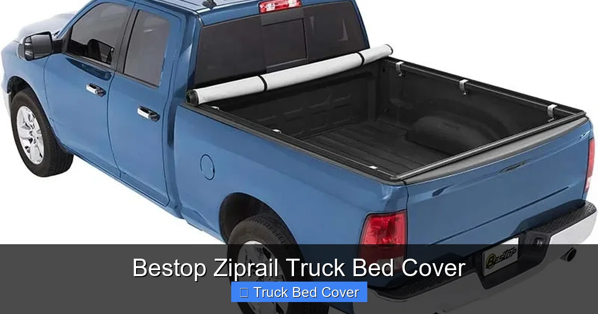 Bestop Ziprail Truck Bed Cover