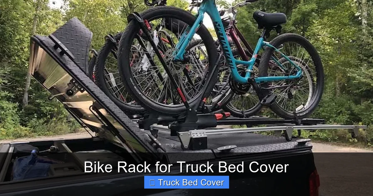 Bike Rack for Truck Bed Cover