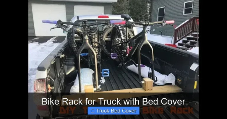 Bike Rack for Truck with Bed Cover