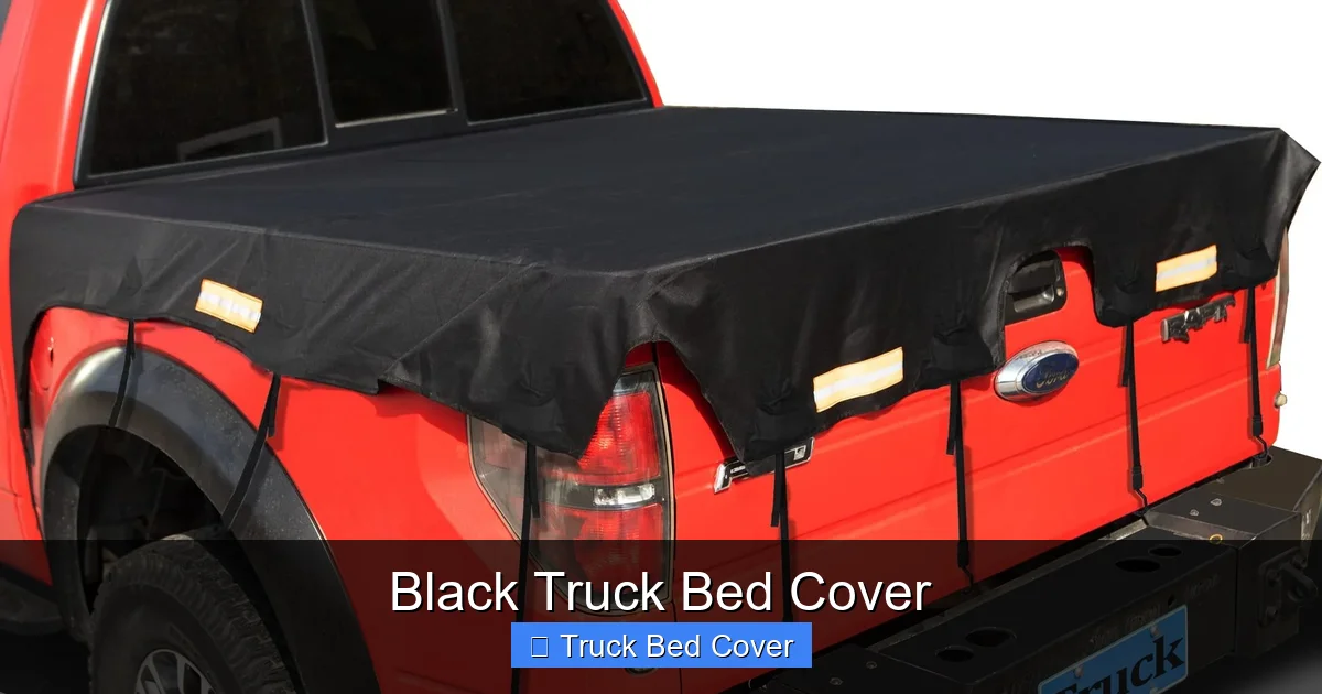 Black Truck Bed Cover
