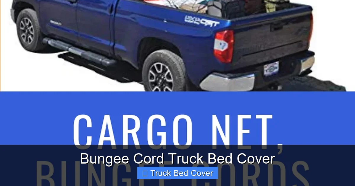 Bungee Cord Truck Bed Cover