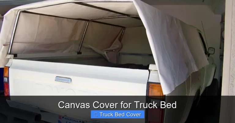 Canvas Cover for Truck Bed