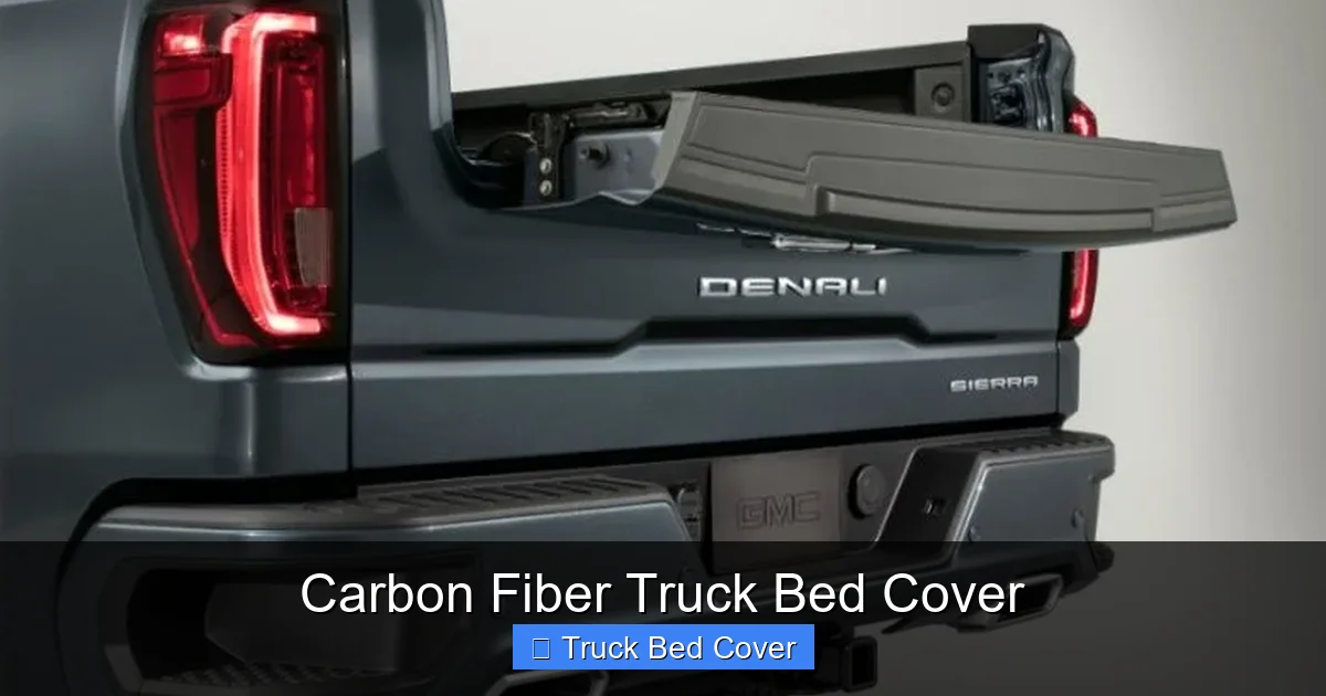 Carbon Fiber Truck Bed Cover