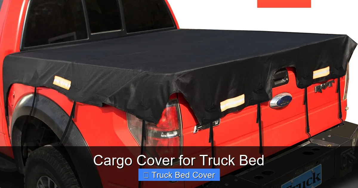 Cargo Cover for Truck Bed