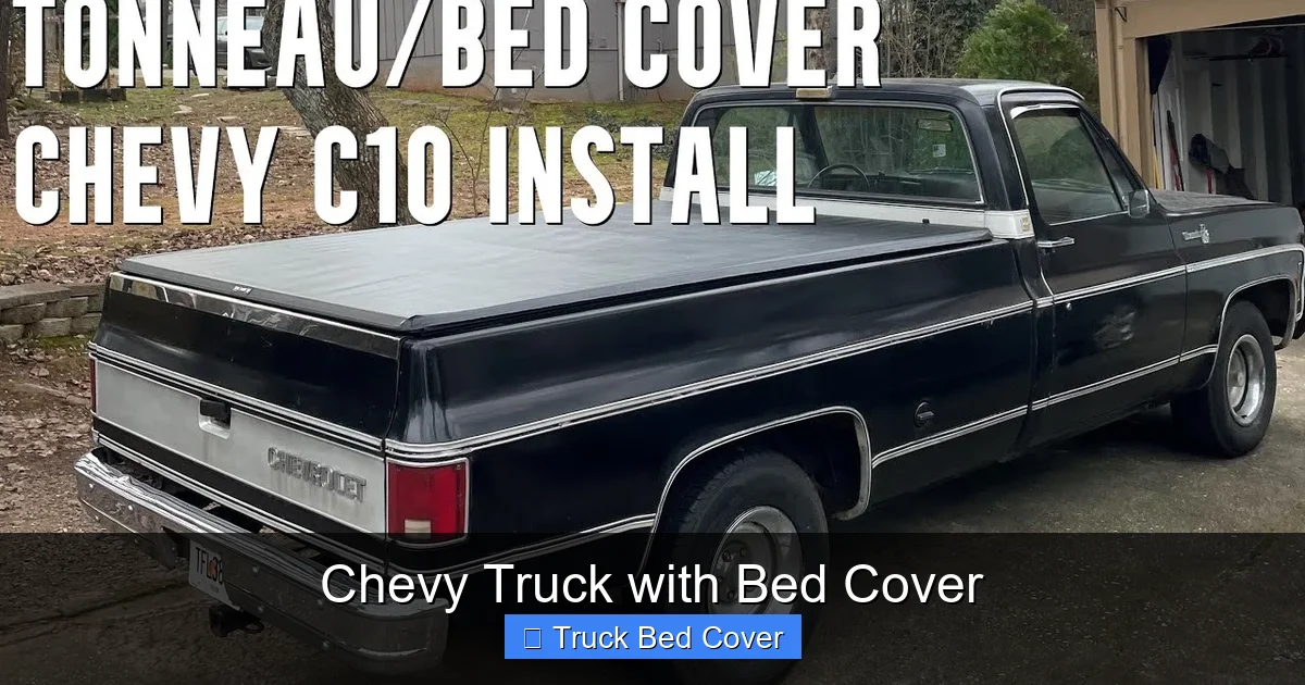 Chevy Truck with Bed Cover