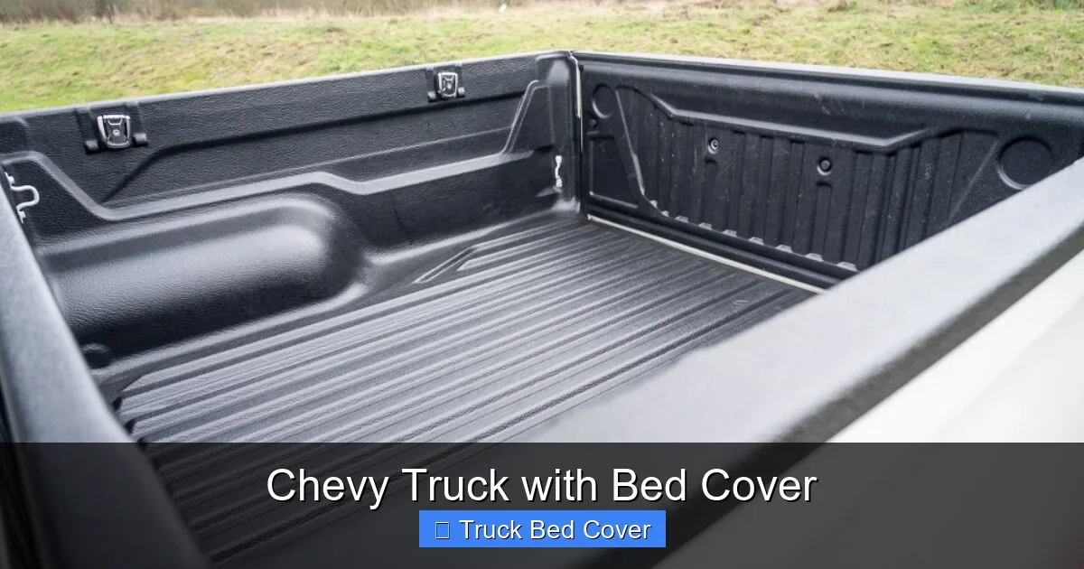 Chevy Truck with Bed Cover