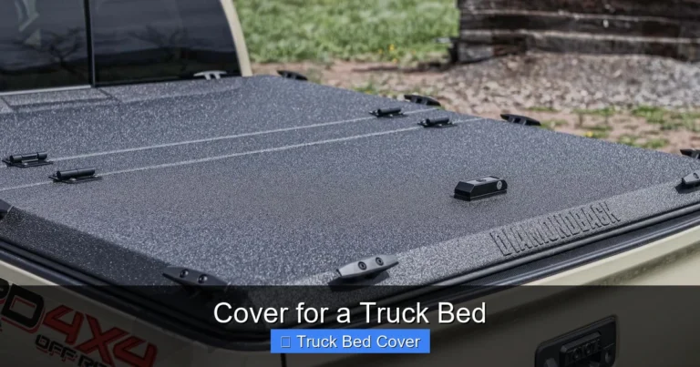 Cover for a Truck Bed