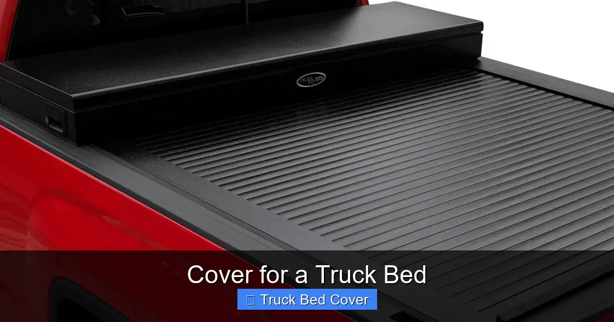 Cover for a Truck Bed