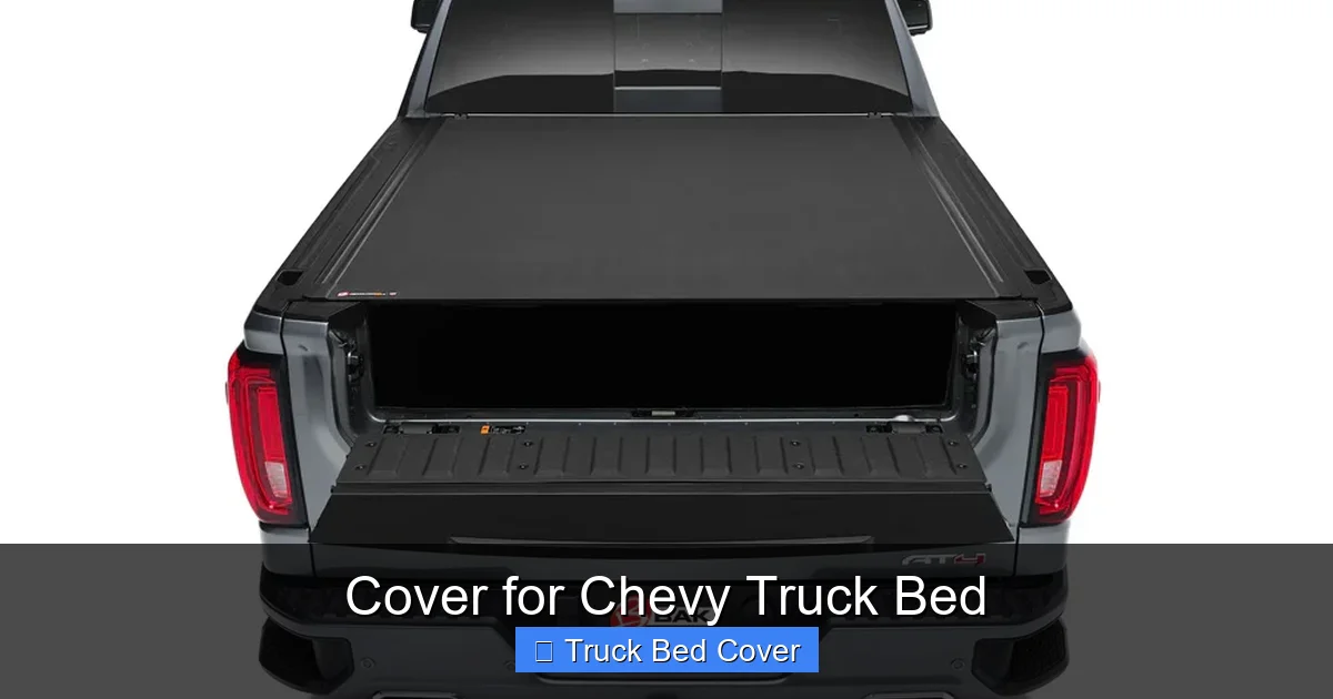 Cover for Chevy Truck Bed