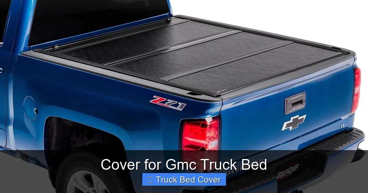 Cover for Gmc Truck Bed