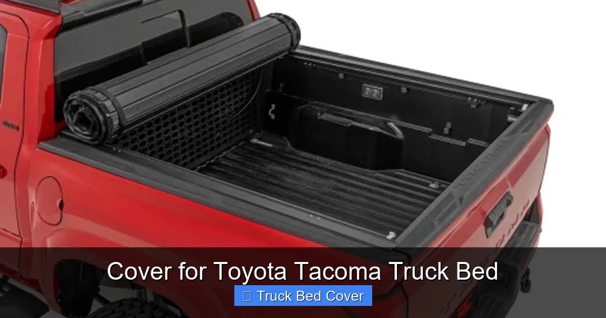 Cover for Toyota Tacoma Truck Bed