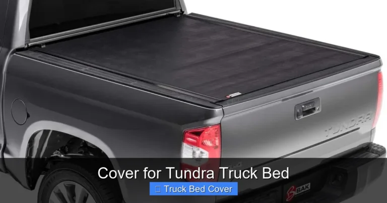 Cover for Tundra Truck Bed