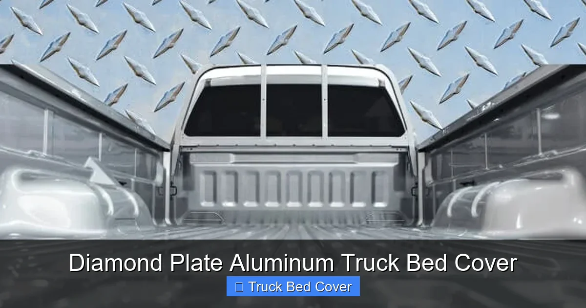 Diamond Plate Aluminum Truck Bed Cover