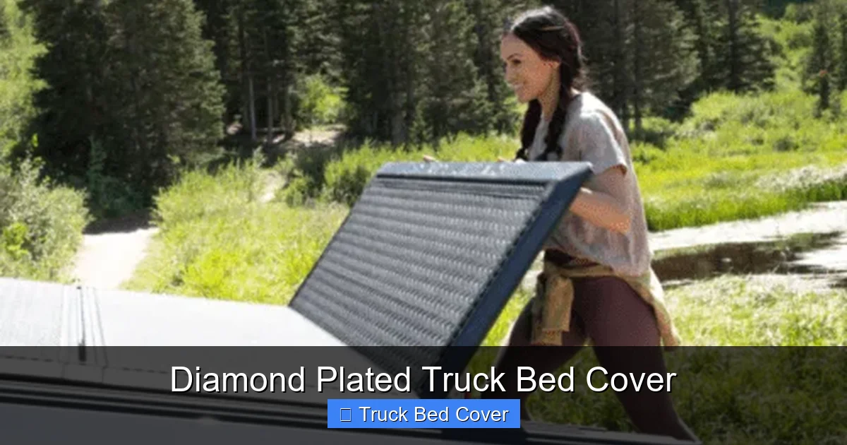 Diamond Plated Truck Bed Cover