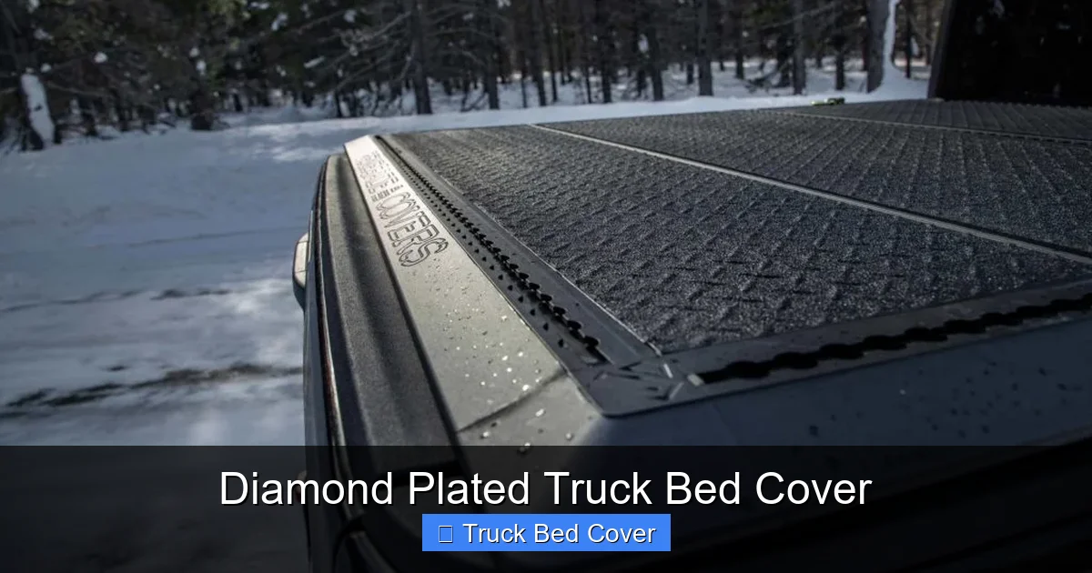 Diamond Plated Truck Bed Cover