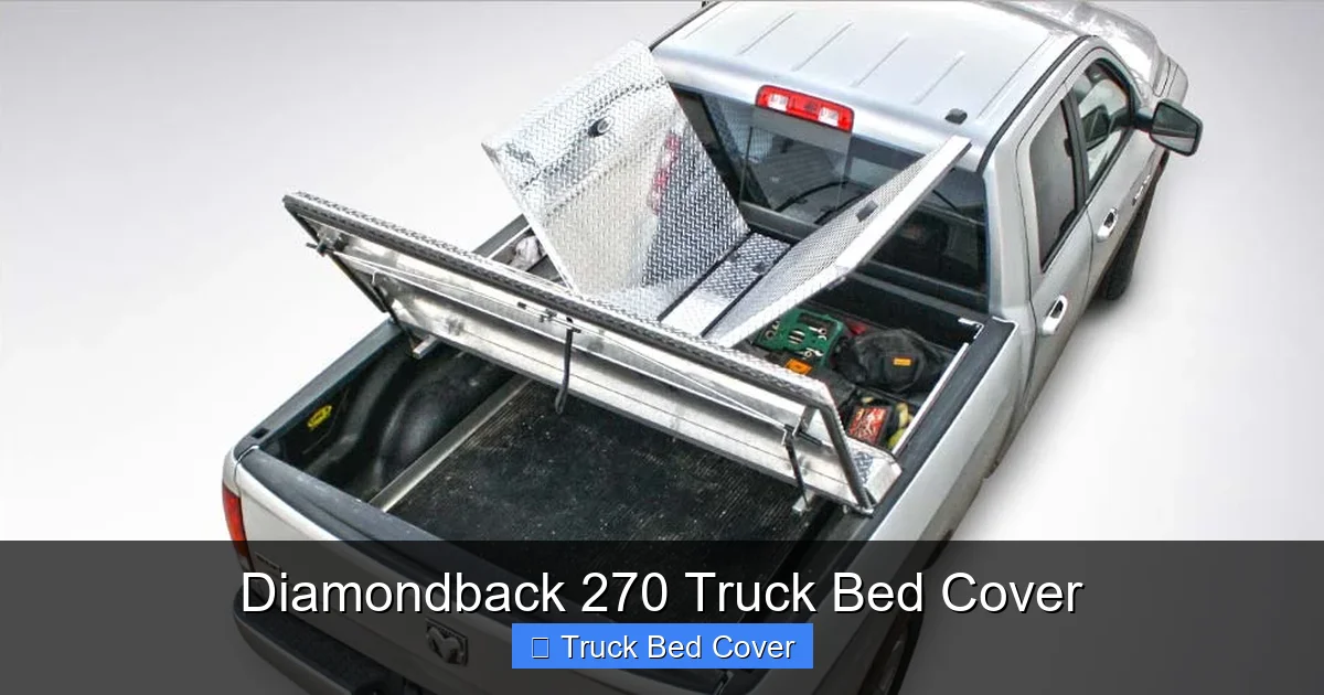 Diamondback 270 Truck Bed Cover
