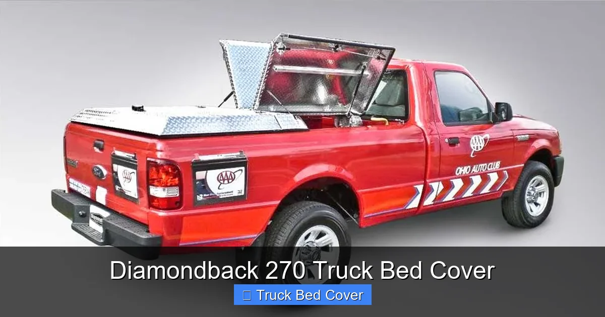 Diamondback 270 Truck Bed Cover