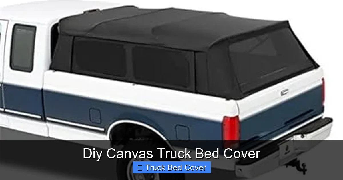 Diy Canvas Truck Bed Cover