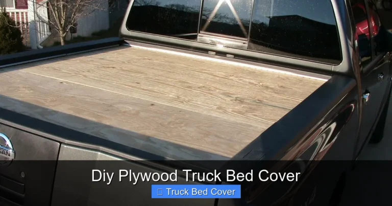 Diy Plywood Truck Bed Cover