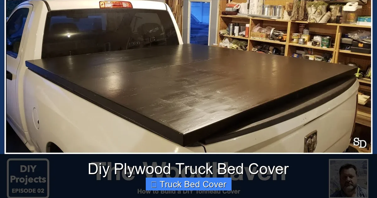 Diy Plywood Truck Bed Cover