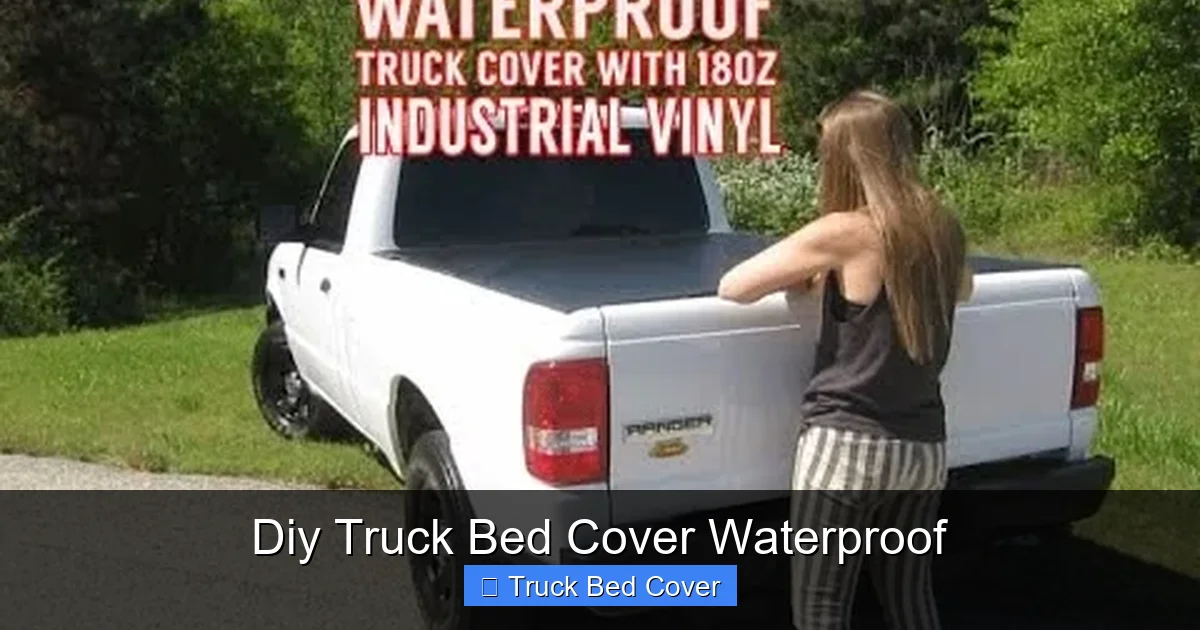 Diy Truck Bed Cover Waterproof