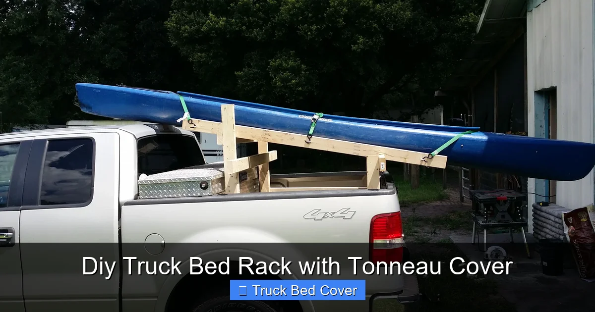 Diy Truck Bed Rack with Tonneau Cover