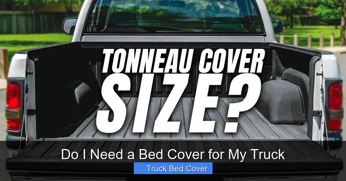 Do I Need a Bed Cover for My Truck