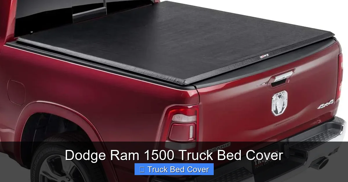 Dodge Ram 1500 Truck Bed Cover