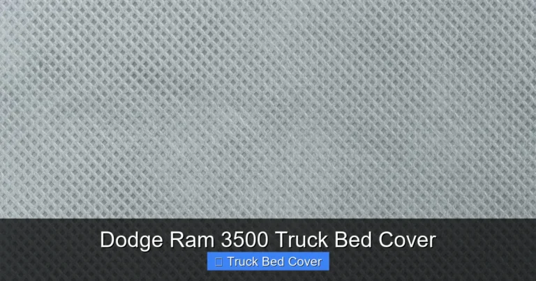 Dodge Ram 3500 Truck Bed Cover