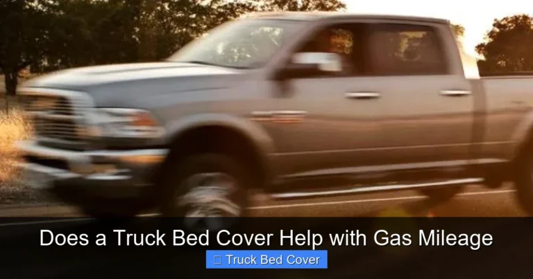 Does a Truck Bed Cover Help with Gas Mileage