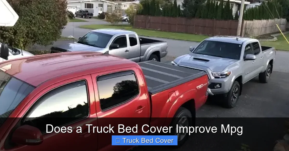Does a Truck Bed Cover Improve Mpg