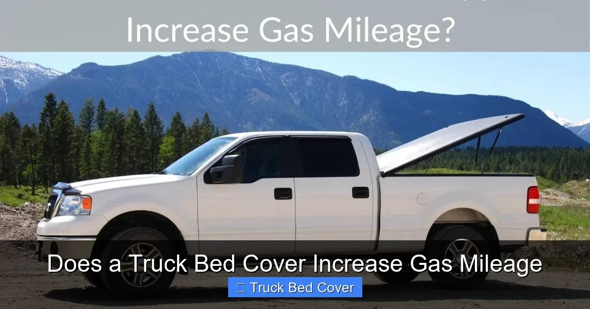 Does a Truck Bed Cover Increase Gas Mileage