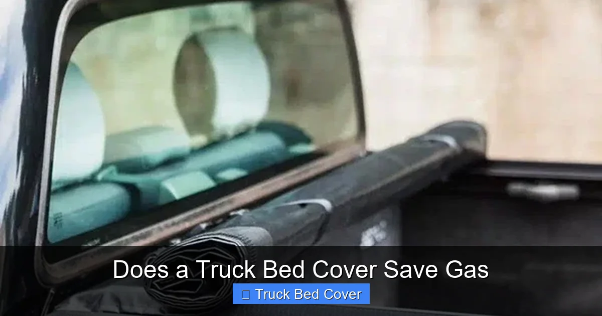 Does a Truck Bed Cover Save Gas