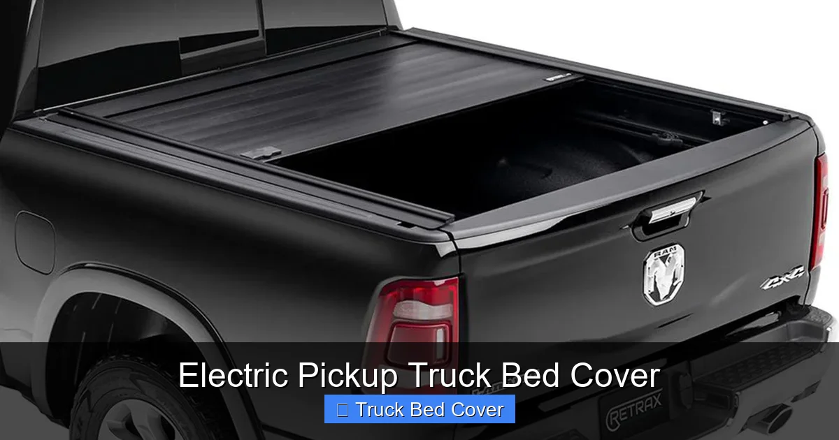 Electric Pickup Truck Bed Cover