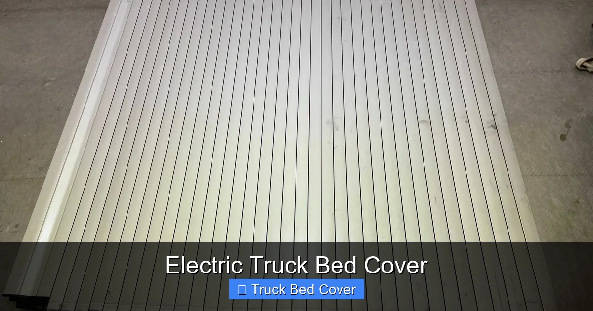 Electric Truck Bed Cover