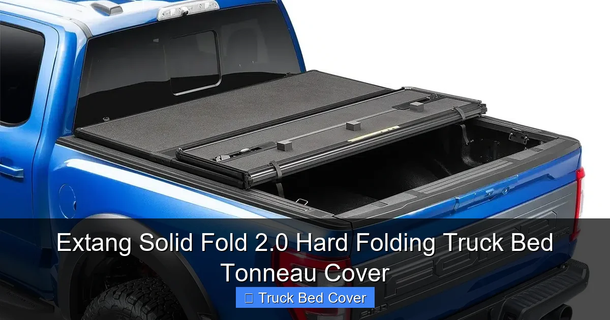 Extang Solid Fold 2.0 Hard Folding Truck Bed Tonneau Cover