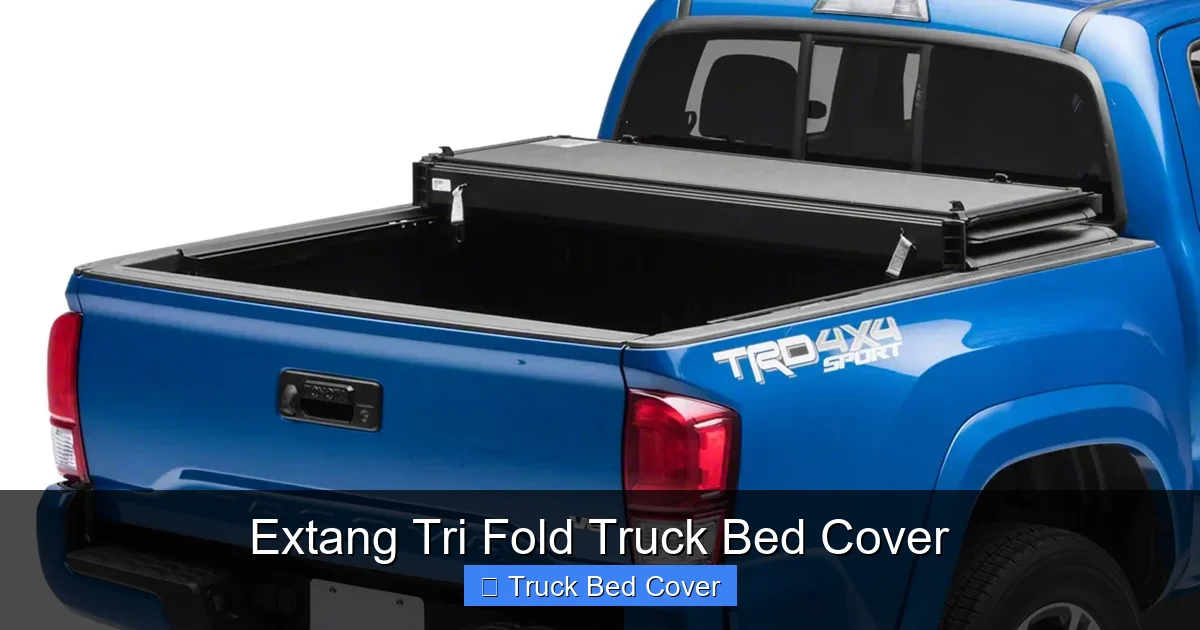 Extang Tri Fold Truck Bed Cover