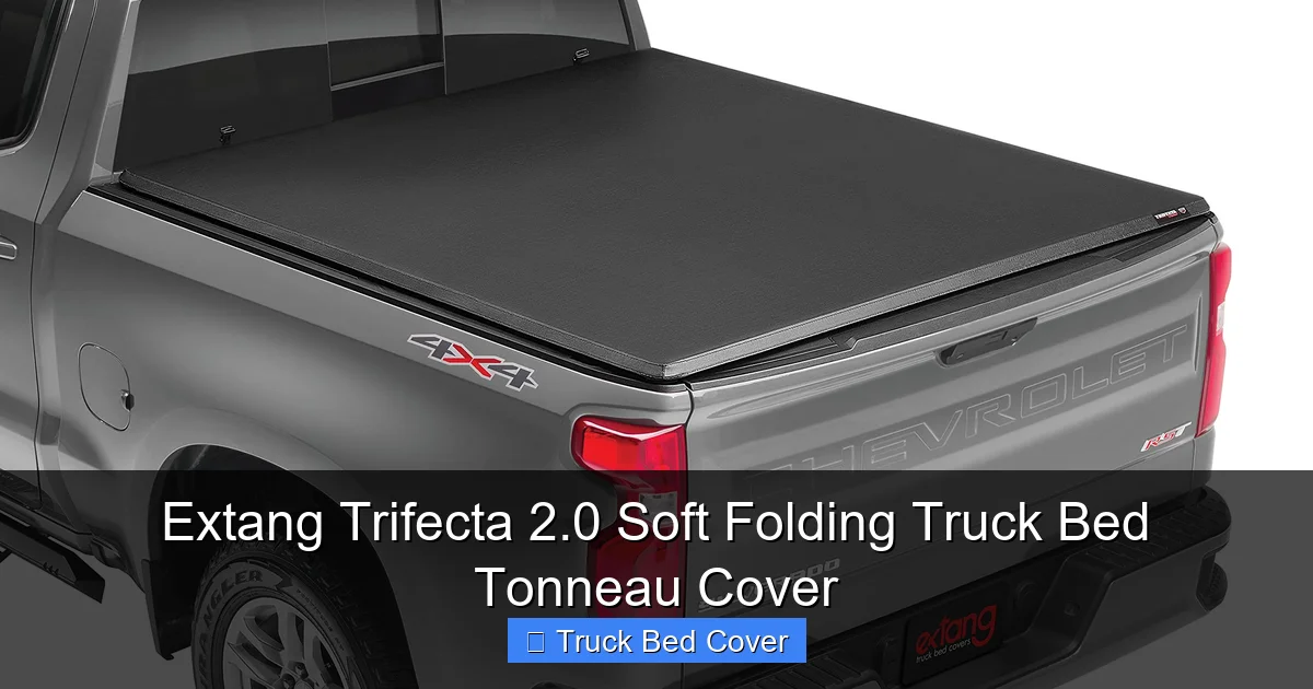 Extang Trifecta 2.0 Soft Folding Truck Bed Tonneau Cover
