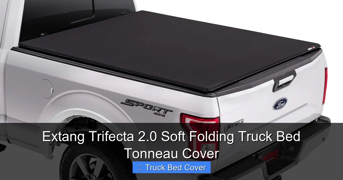 Extang Trifecta 2.0 Soft Folding Truck Bed Tonneau Cover