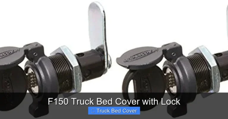 F150 Truck Bed Cover with Lock